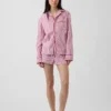 Camicia da pigiama in popeline