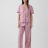 Camicia da pigiama in popeline