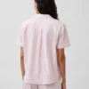 Camicia da pigiama in popeline