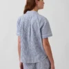 Camicia da pigiama in popeline