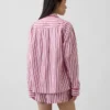 Camicia da pigiama in popeline