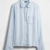Camicia da pigiama in popeline