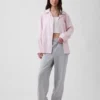 Camicia da pigiama in popeline