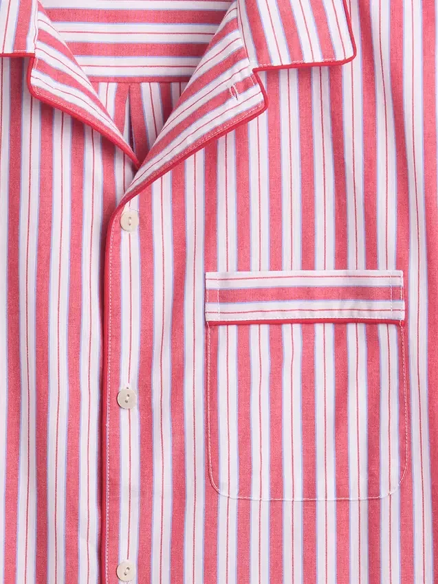 Camicia da pigiama in popeline