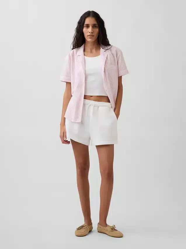 Camicia da pigiama in popeline