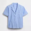 Camicia da pigiama in popeline