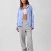 Camicia da pigiama in popeline