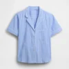 Camicia da pigiama in popeline