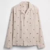 Camicia da pigiama in popeline