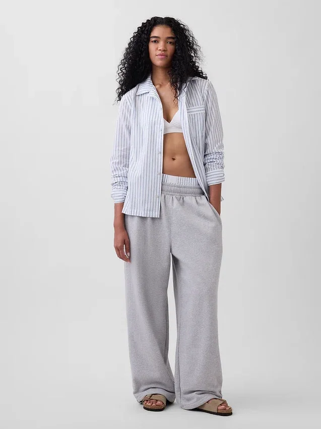 Camicia da pigiama in popeline