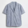 Camicia da pigiama in popeline
