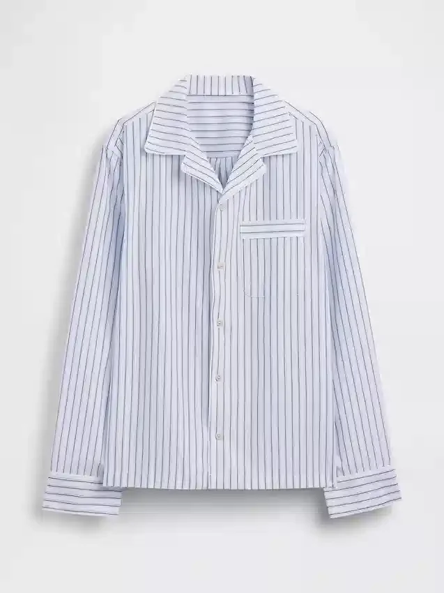 Camicia da pigiama in popeline