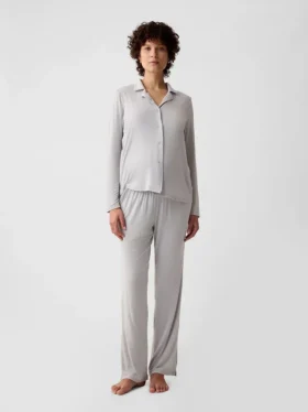 Camicia da pigiama premaman in modal
