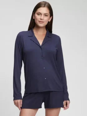 Camicia da pigiama premaman in modal