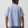 Camicia da resort in chambray