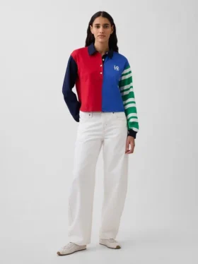 Camicia da rugby corta “Love” di Robert Indiana