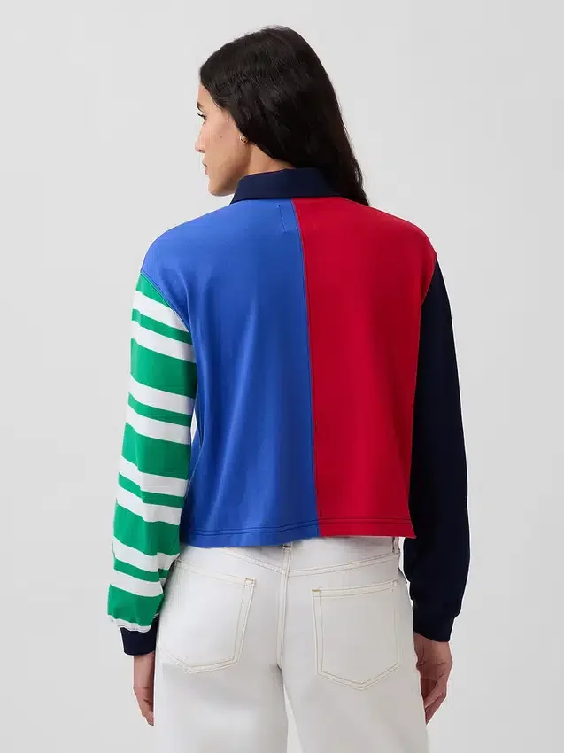 Camicia da rugby corta “Love” di Robert Indiana