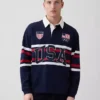 Camicia da rugby Team USA per adulti