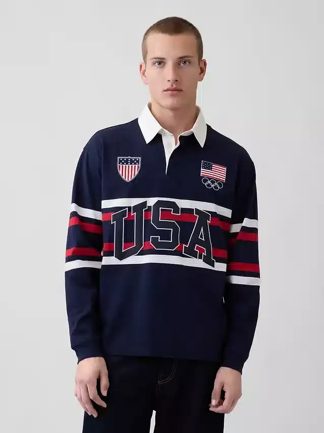Camicia da rugby Team USA per adulti