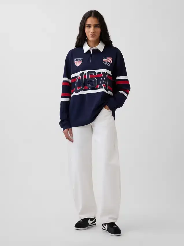Camicia da rugby Team USA per adulti