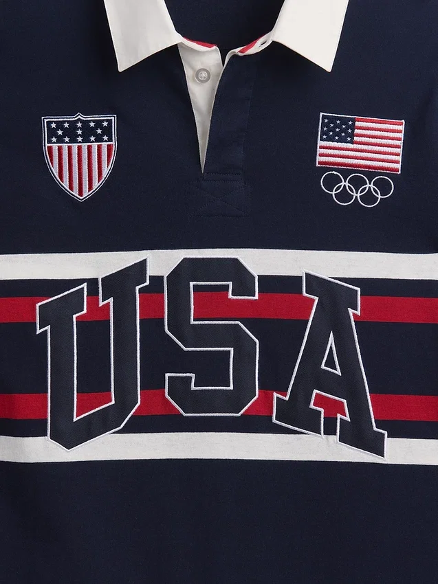 Camicia da rugby Team USA per adulti