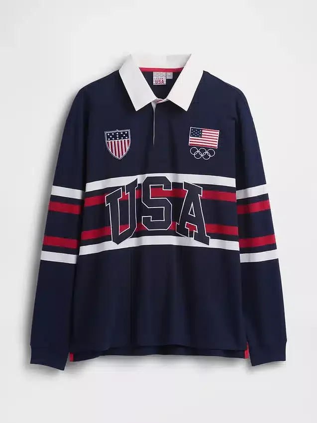Camicia da rugby Team USA per adulti