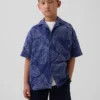 Camicia da vacanza dal taglio morbido per bambini