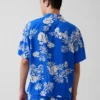 Camicia dal taglio comodo con colletto camp