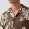 Camicia dal taglio comodo con colletto camp