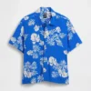 Camicia dal taglio comodo con colletto camp