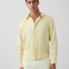 Camicia dal taglio morbido in 100% lino
