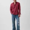 Camicia dal taglio morbido in 100% lino