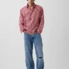 Camicia dal taglio morbido in 100% lino