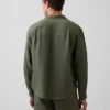 Camicia dal taglio morbido in 100% lino