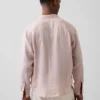 Camicia dal taglio morbido in 100% lino