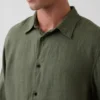 Camicia dal taglio morbido in 100% lino