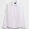 Camicia dal taglio morbido in 100% lino