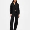 Camicia floreale in voile trasparente