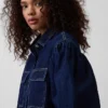 Camicia in denim con maniche a palloncino GAP × Hfr di Latoucha
