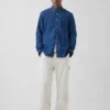 Camicia in denim con tasche