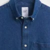 Camicia in denim con tasche