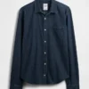 Camicia in denim con tasche