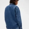 Camicia in denim con zip GAP × Victoria Beckham