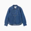 Camicia in denim con zip GAP × Victoria Beckham