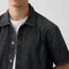 Camicia in denim dal taglio morbido