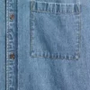 Camicia in denim dal taglio morbido