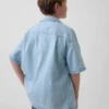 Camicia in denim per bambini dal taglio comodo