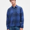 Camicia in flanella dal taglio comodo