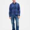Camicia in flanella dal taglio comodo