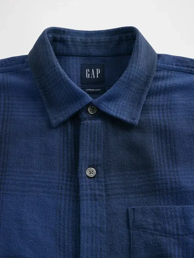 Camicia in flanella dal taglio comodo